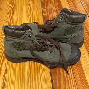 Mens 10 Palladium Lace Up Boots